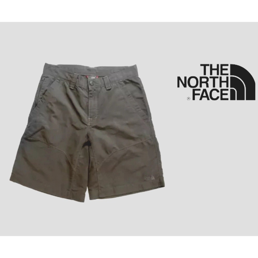 The North Face‎ Men's Shorts Size 32 Nylon - Outdoor Hiking Charcoal Gray AXEZ